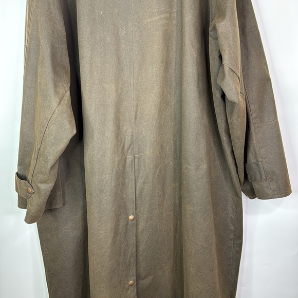 The Australian Outback Collection Oilskin Green Duster Rancher Jacket XXL - Picture 6 of 14